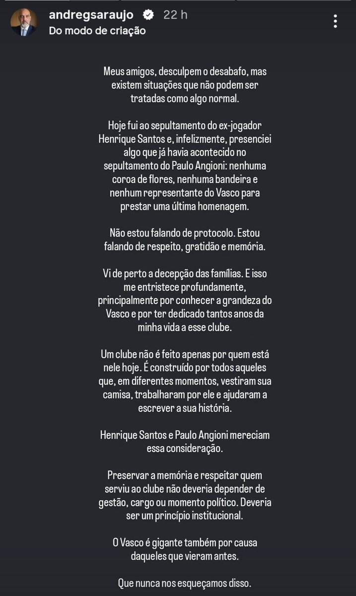 ex-gestor-do-vasco-critica-o-clube-por-nao-enviar-representante-no-velorio-de-henrique