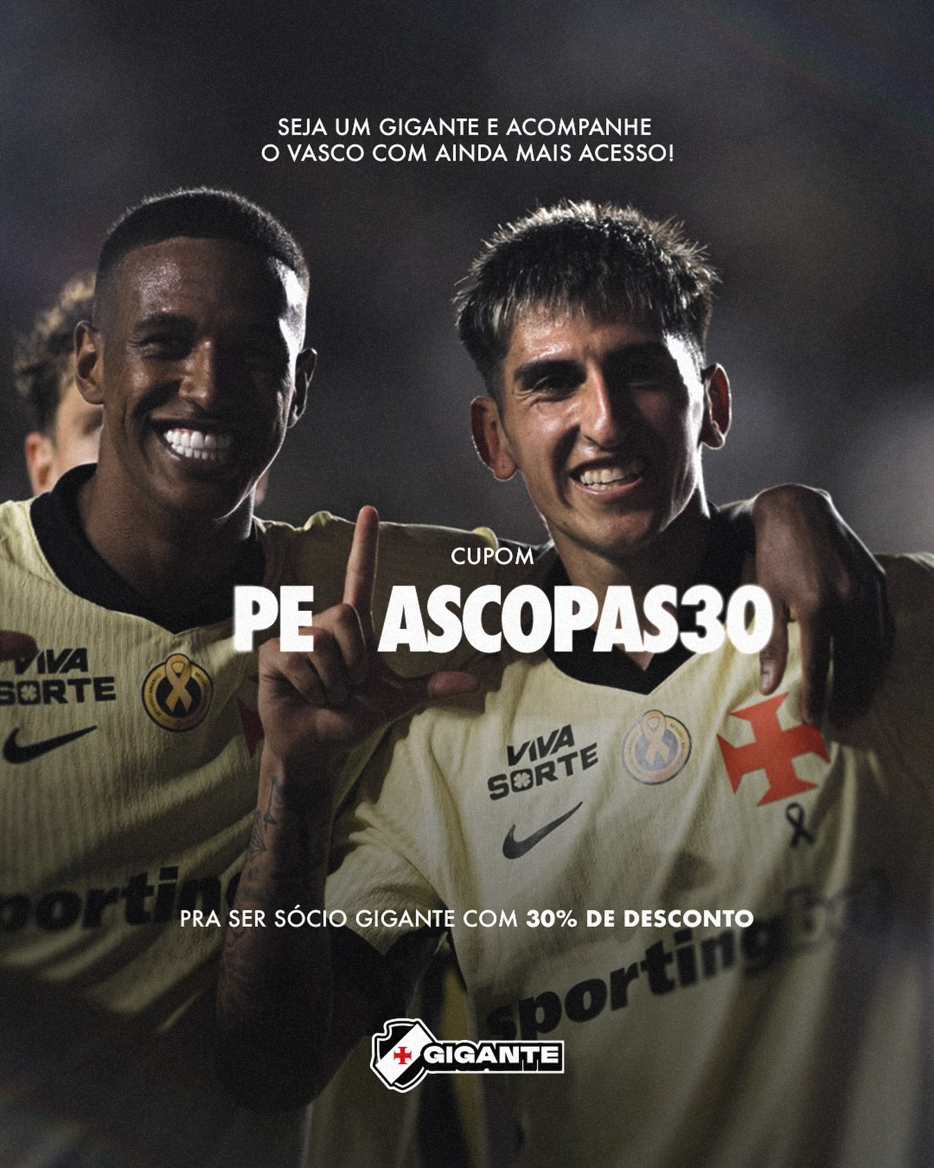socio-gigante-divulga-cupom-de-30%-de-desconto;-confira