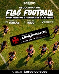 futebol-americano:-vasco-divulga-informacoes-de-sua-escolinha-de-flag