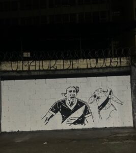 mural-em-homenagem-a-dinamite,-perto-de-sao-januario,-comeca-a-ganhar-forma;-veja-foto