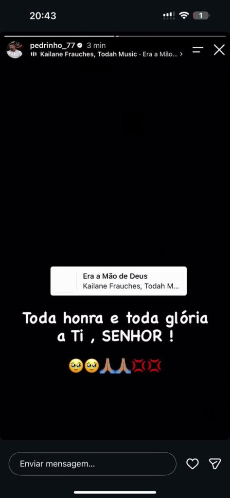 pedrinho-posta-louvor-de-agradecimento-no-instagram