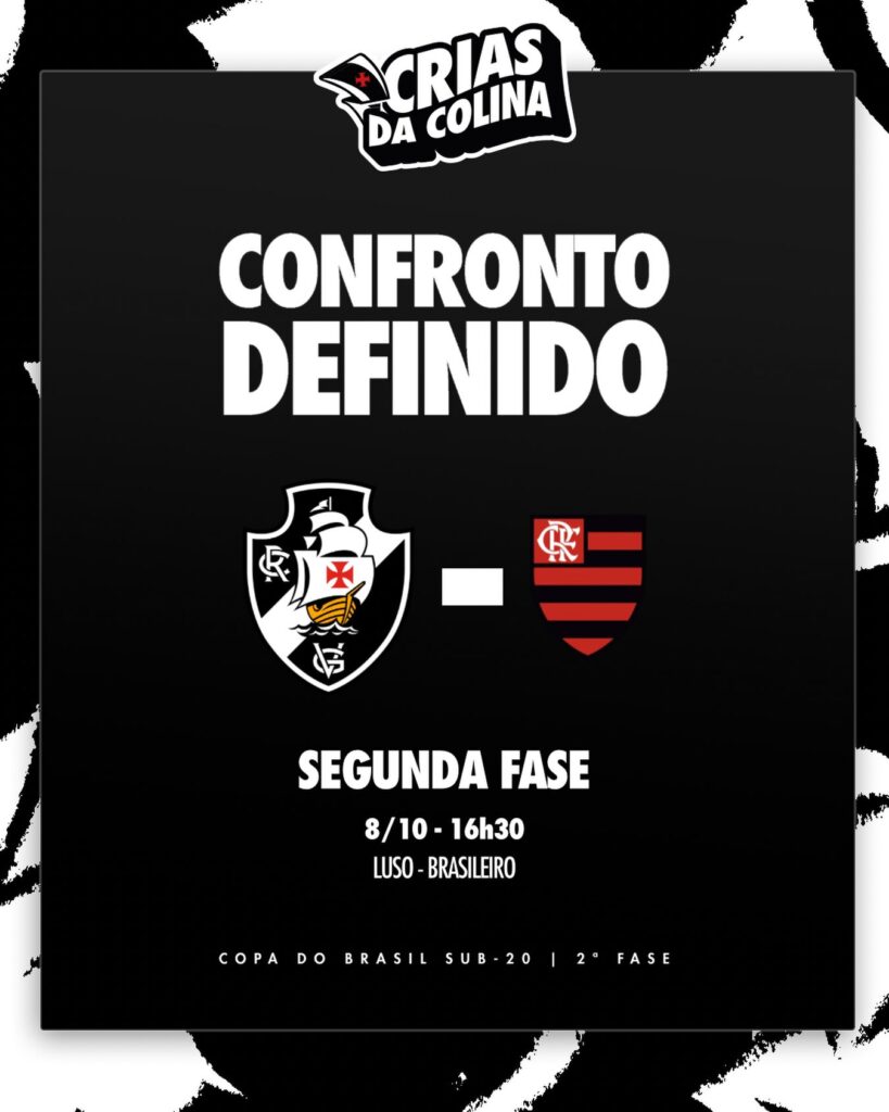 sub-20:-vasco-x-urubu,-pela-2a-fase-da-copa-do-brasil,-sera-no-dia-08/10-no-luso-brasileiro