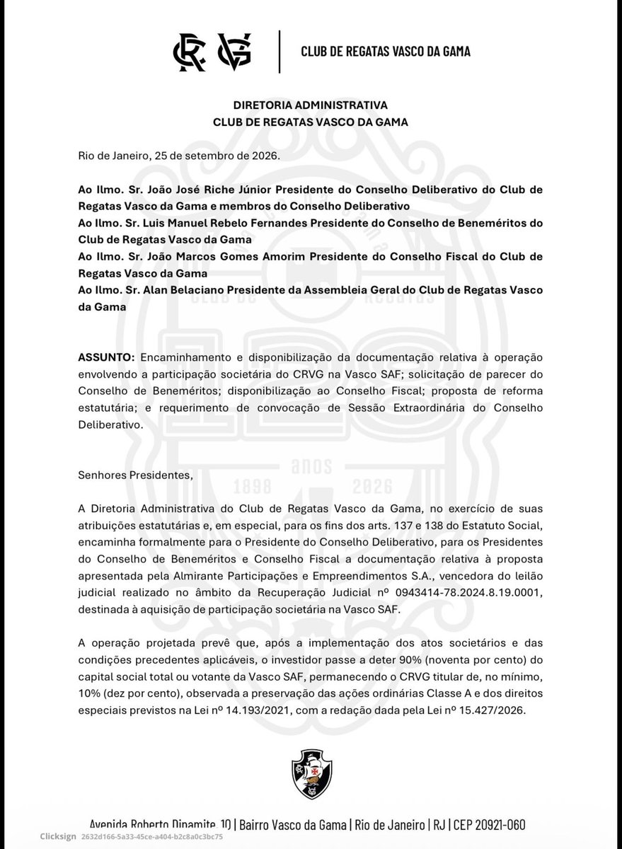 diretoria-pede-reuniao-do-conselho-deliberativo-para-o-dia-06/10-para-apreciar-venda-da-saf