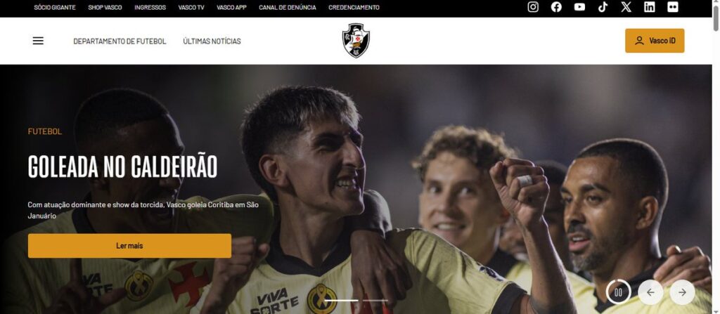 vasco-apresenta-novo-layout-do-site-oficial;-veja