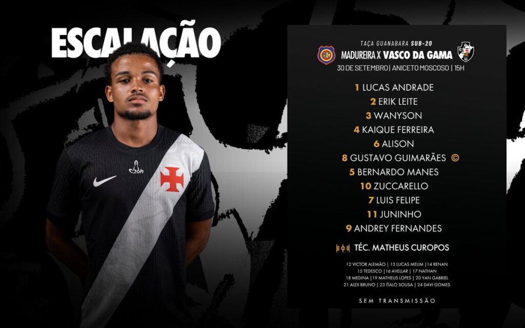 sub-20:-confira-a-escalacao-do-vasco-para-o-jogo-contra-o-madureira