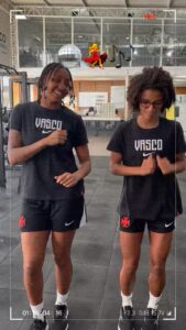 feminino:-vasco-posta-video-das-jogadoras-dancando-na-academia;-veja