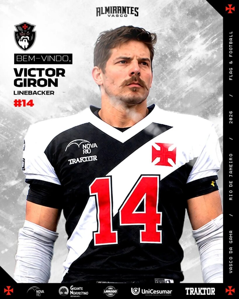 futebol-americano:-vasco-acerta-a-contratacao-do-linebacker-victor-giron