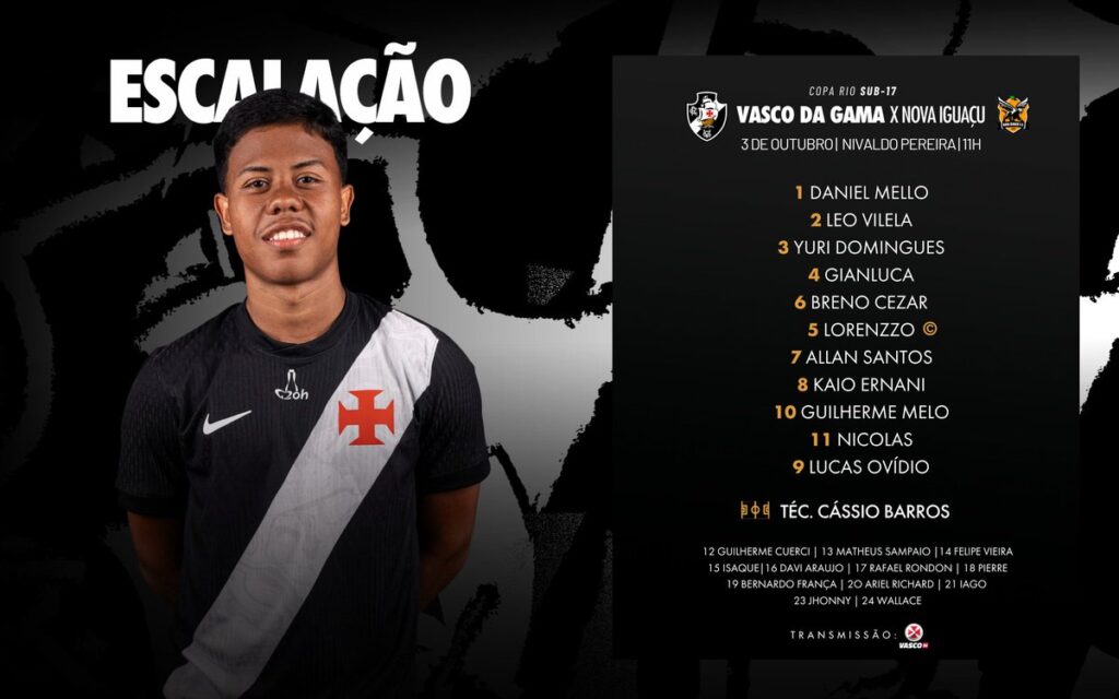 sub-17:-confira-a-escalacao-do-vasco-para-o-jogo-contra-o-nova-iguacu