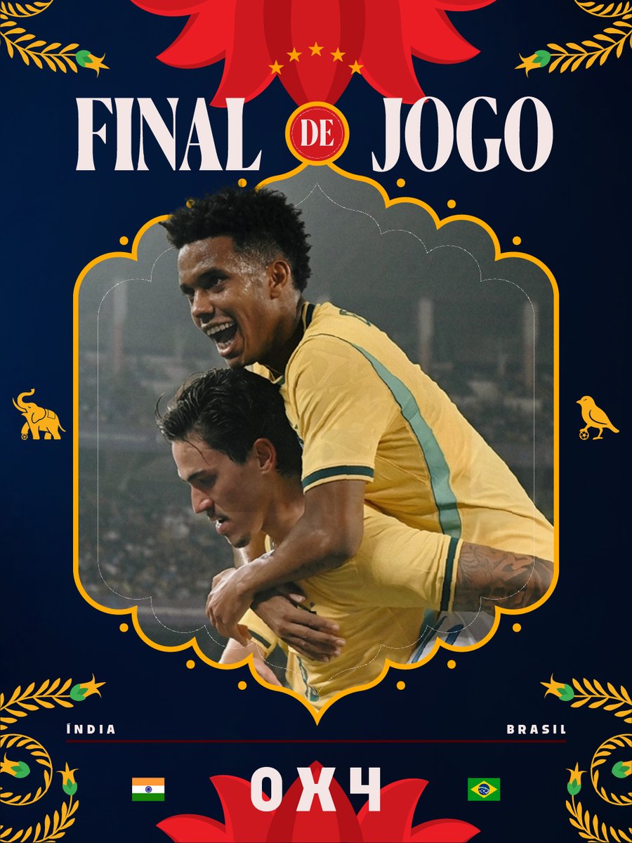 com-os-crias-andrey-santos-e-douglas-luiz,-brasil-goleia-a-india-por-4-a-0-em-amistoso