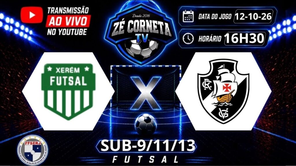 futsal-base:-assista-a-xerem-x-vasco,-pelos-estaduais-sub-09,-sub-11-e-sub-13