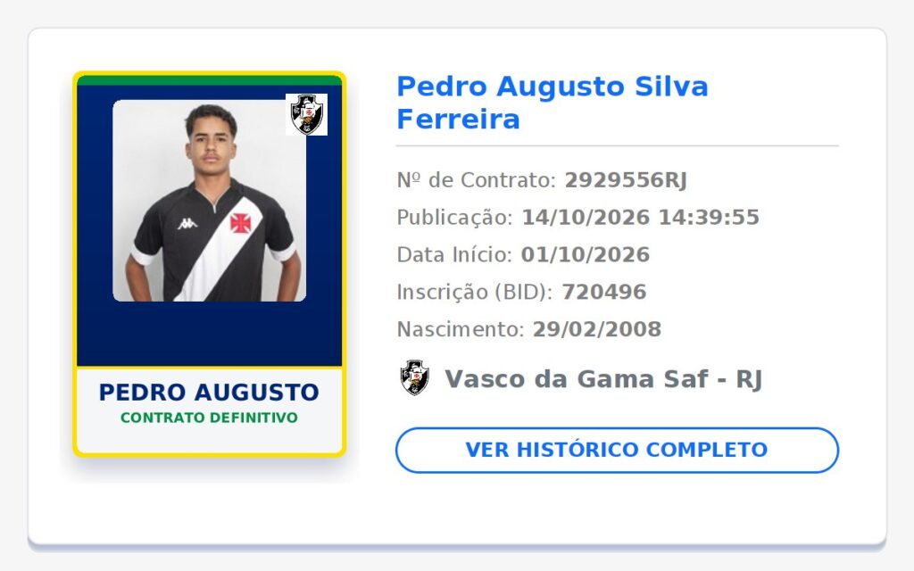 sub-20:-novo-contrato-de-pedro-augusto,-ate-o-fim-de-2029,-e-registrado-no-bid-da-cbf