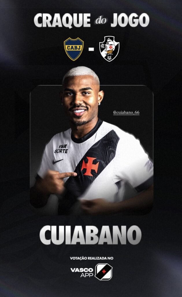 cuiabano-e-eleito-o-craque-do-jogo-contra-o-boca-juniors-em-votacao-no-app-do-vasco