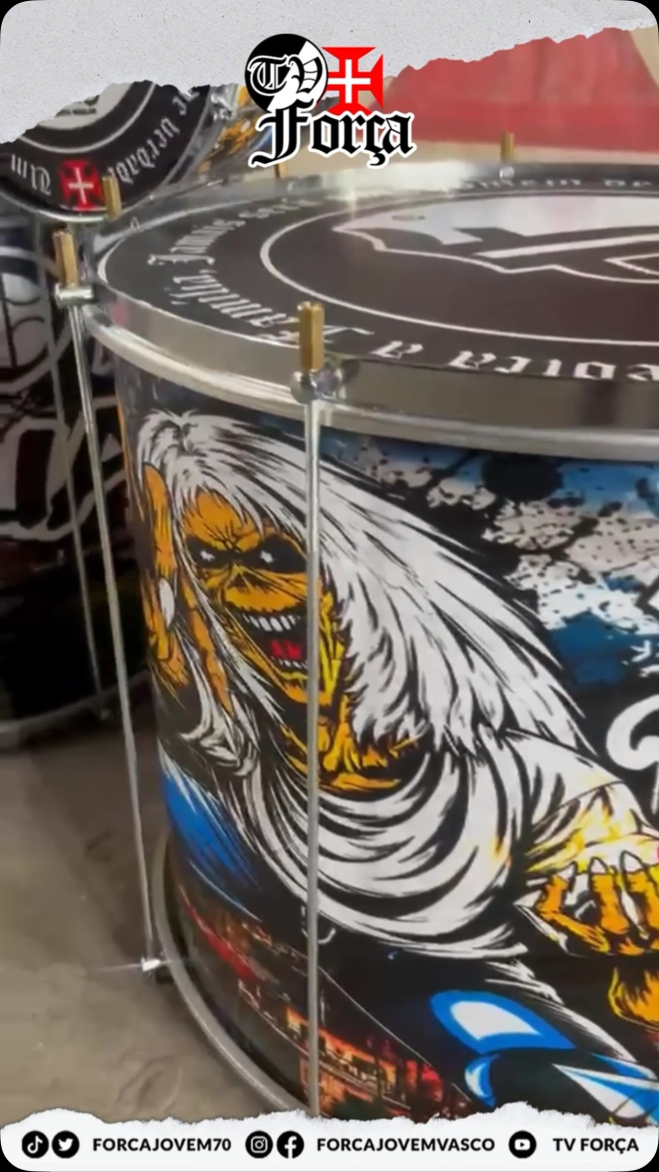 forca-jovem-apresenta-seus-novos-instrumentos-da-bateria;-veja-video