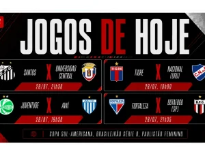 santos-entra-em-campo-nesta-terca-feira-(28);-veja-horarios-e-onde-assistir-ao-vivo